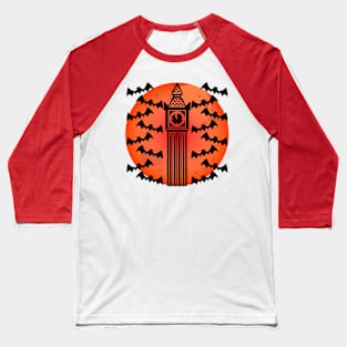 BLOOD MOON: CLOCK TOWER Baseball T-Shirt